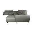 Half Leather Corner Sofa TPH2213 